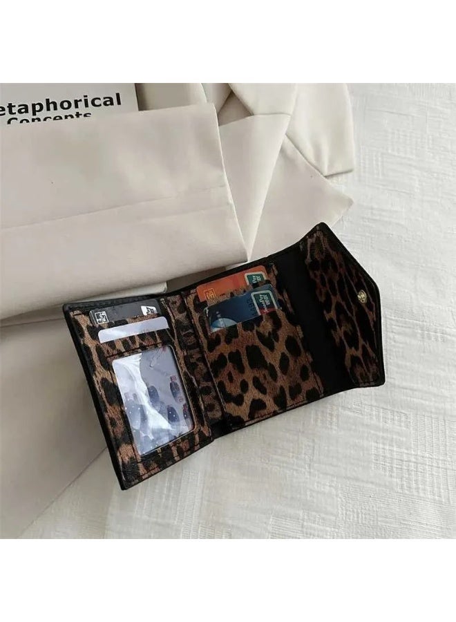 محفظة نسائية  فاخرة بنقشة جلد النمر – تصميم أنيق وعصري، خامة عالية الجودة، عملية وخفيفة - Image 5